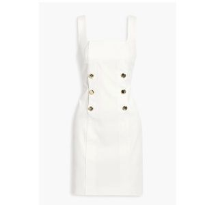 Derek Lam 10 Crosby White Sleeveless Mini Dress